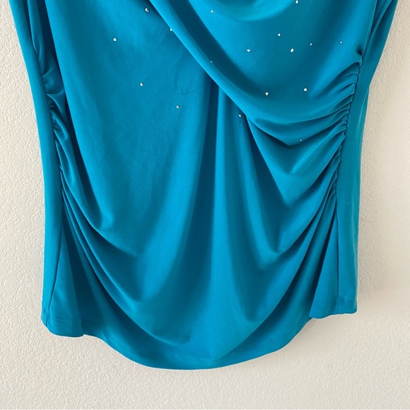 CHAUS SKY BLUE TOP - Picture 5 of 8